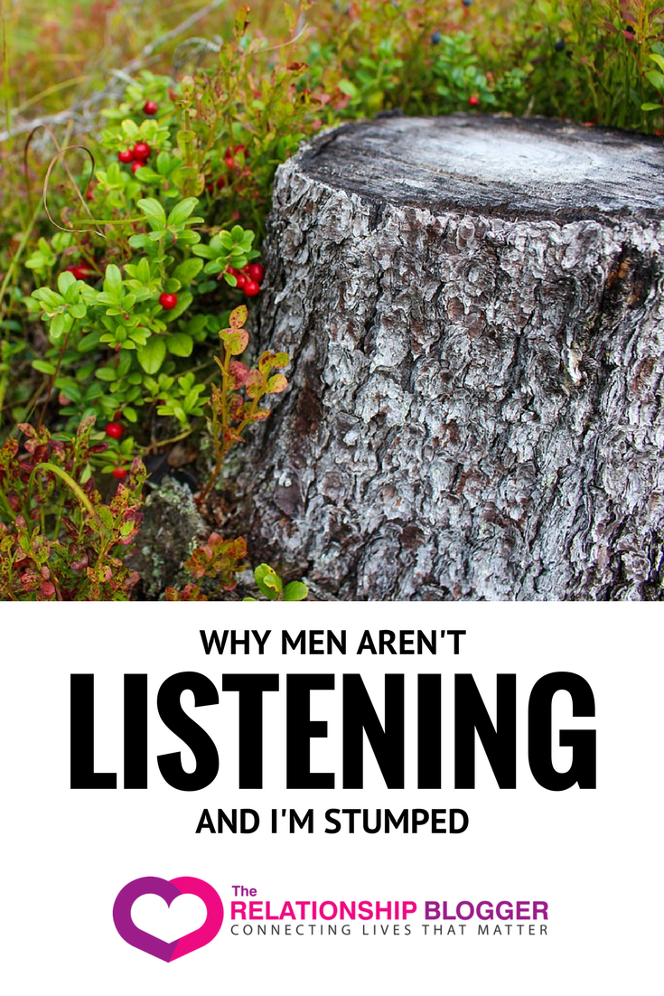 Why men aren't listening - and I'm stumped